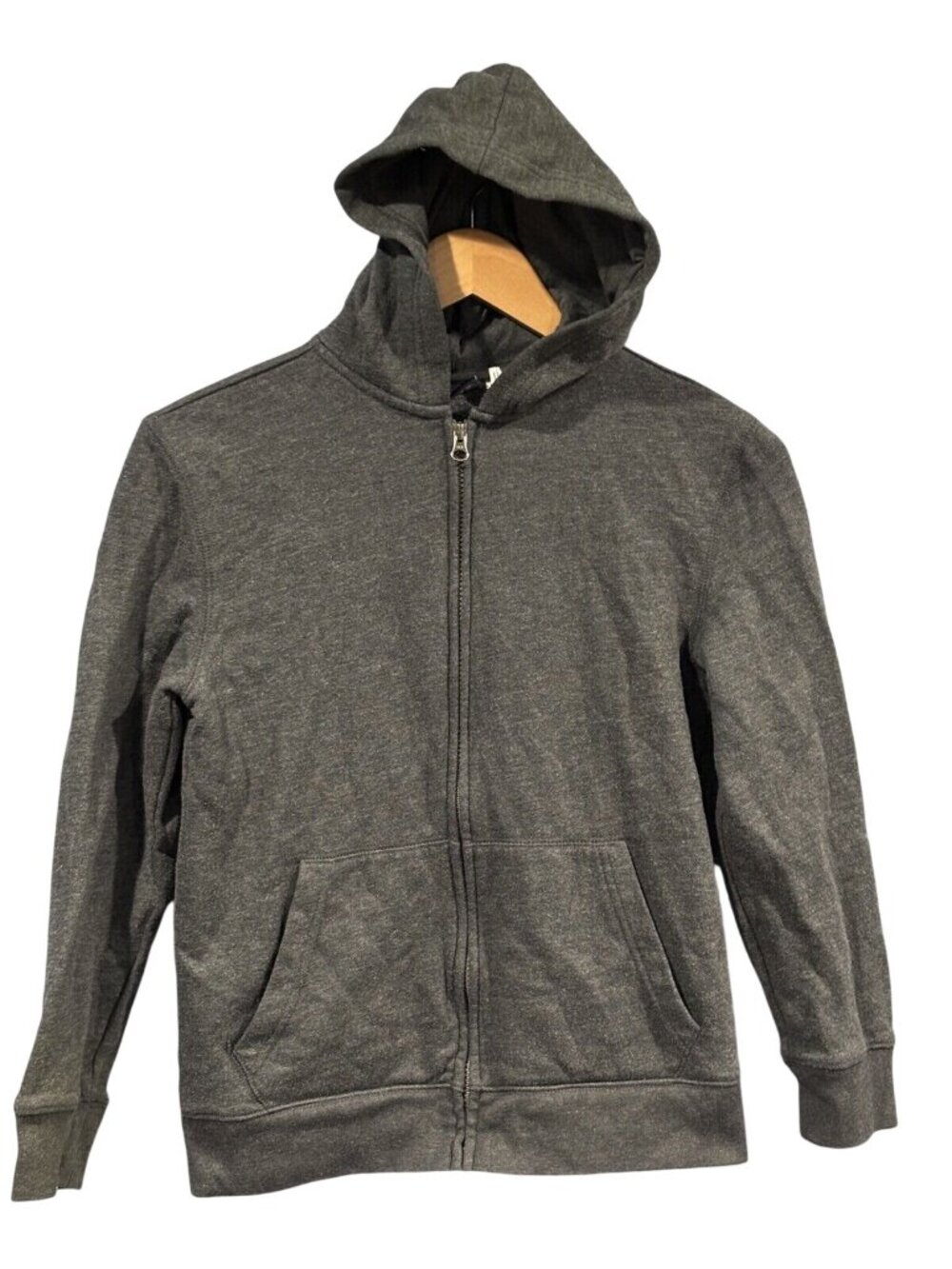 Set Of 2 Hoodies For Kids Size 10-12 Years One Gray And Other Orange